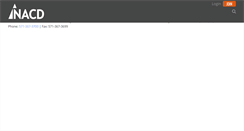 Desktop Screenshot of nacdonline.org